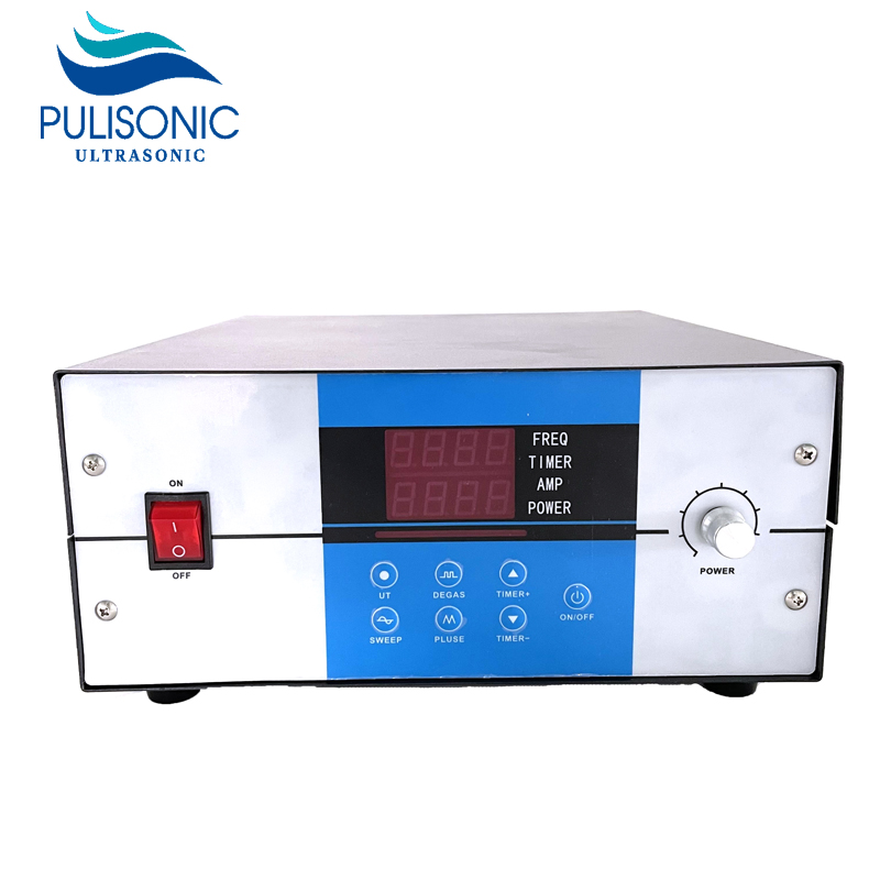 Adjustable Single Frequency ultrasonic generator 1000W-2000W