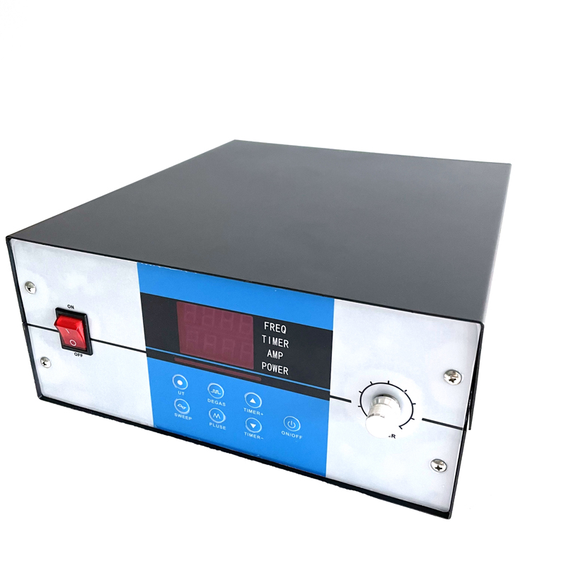 Variable frequency Ultrasonic Cleaner Generator 17khz-40khz Piezoelectric Transducer