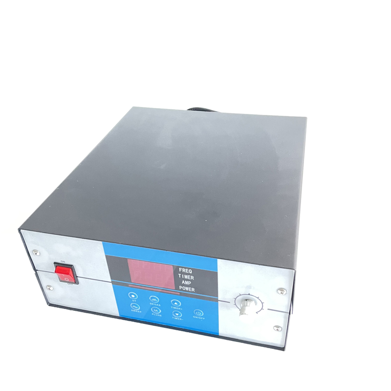 High Power Ultrasonic Signal Generator box With Touch For Compressor Parts Mould Cleaning Equipment
