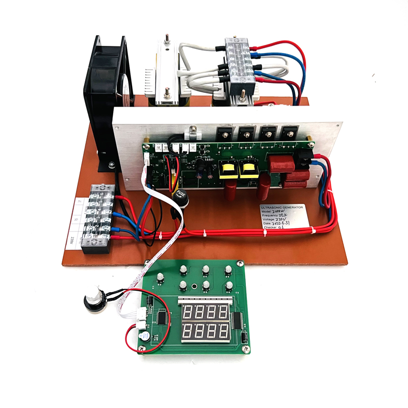 Power and Timer Adjustable Ultrasonic Frequency Generator multi-function cleaning model for Industrial Parts