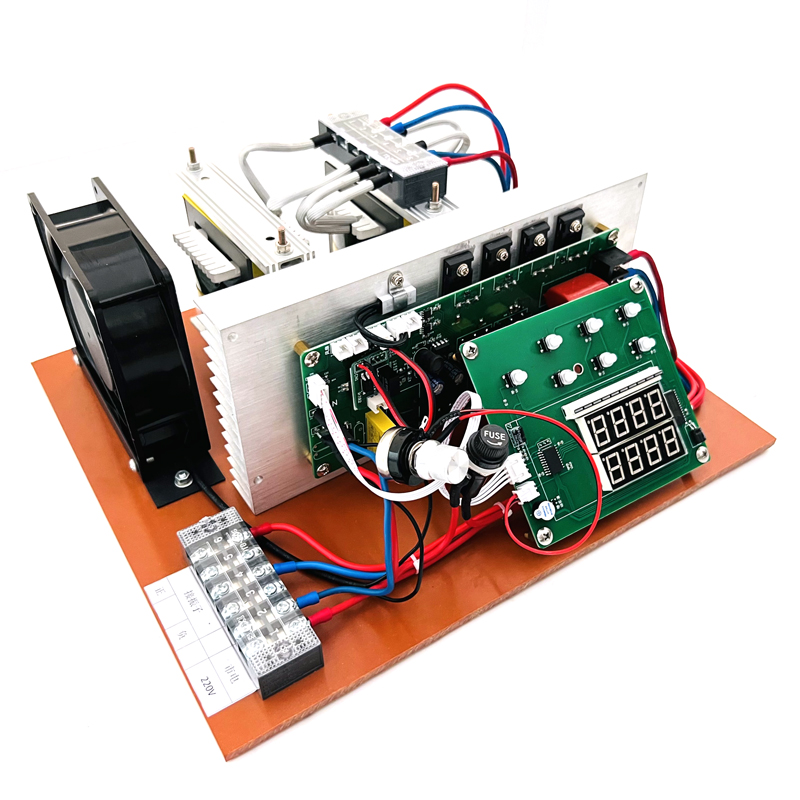 54khz-80khz High Frequency Ultrasonic Frequency Generator trasnducer drive box for cleaning system