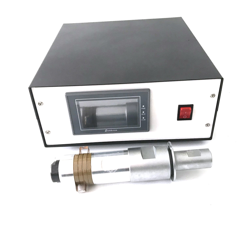 15khz-20khz Variable Frequency Ultrasonic Welding Power Supply With 2000W Ultrasonic Power Transducer