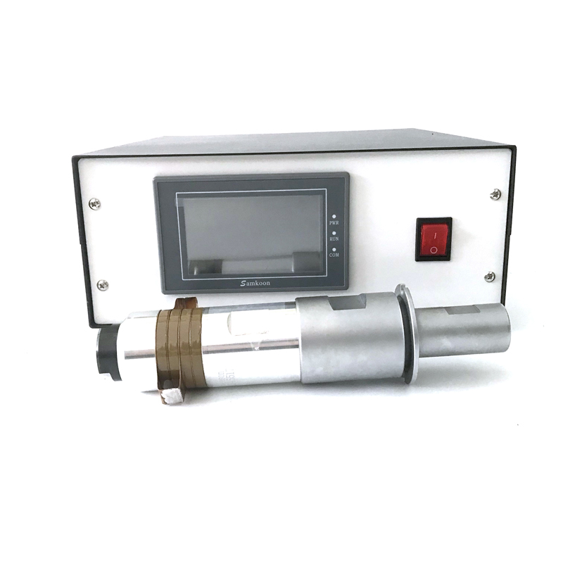 20khz Frequency Adjustment Ultrasonic Welding Power Supply And Piezoelectric Ultrasonic Vibration Transducer