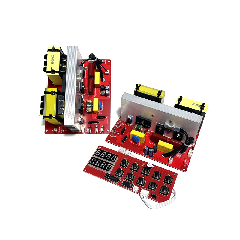 AC 100W 40KHZ Ultrasonic Cleaning Power Driver Board With 50W 40K  Cleaning Transducer