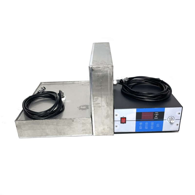 Ultrasonic Immersed Transducer Plate For Cleaning Oil Rust Wax Auto Engine And Degreasing