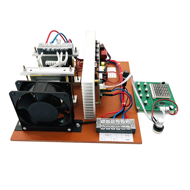 1800W Piezoelectric Ultrasonic PCB Generator Ultrasonic Cleaning Transducer Driver Circuit With Digital Panel