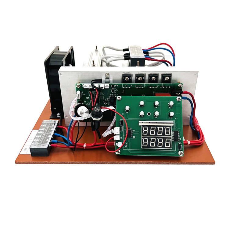 AdjuStable Frequency 1500W Ultrasonic PCB Generator Controller 25khz Driving Power With Digital Display