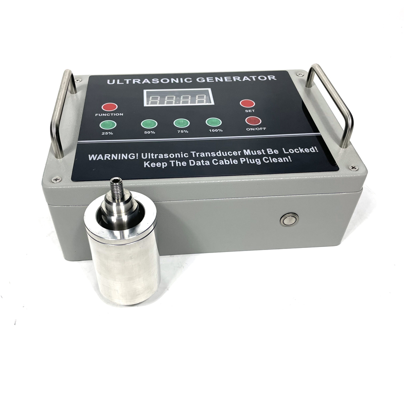 Variable Frequency Ultrasonic Shaker Sifter Generator Transducer For 304 Stainless Steel Fine Powder Coating Vibrating Screen